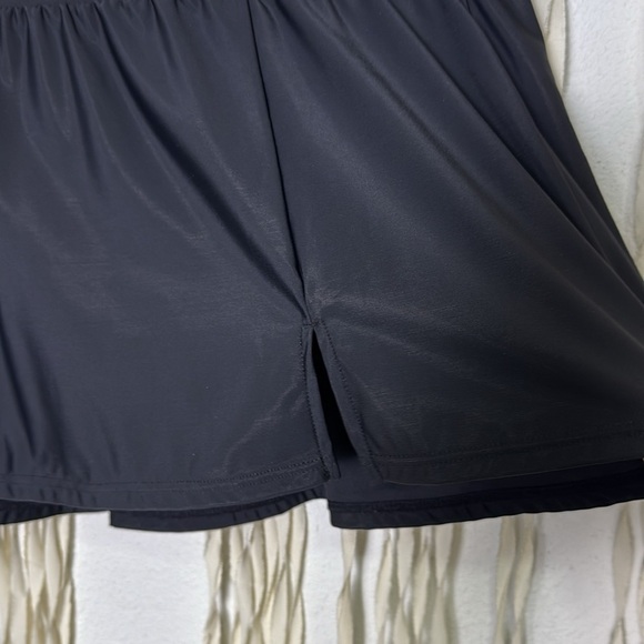 Talbots X Miraclesuit NWOT Black Swim Skirt size 10 - Picture 4 of 11